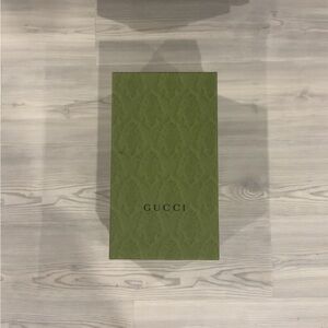 Gucci Olive Green Textured Box